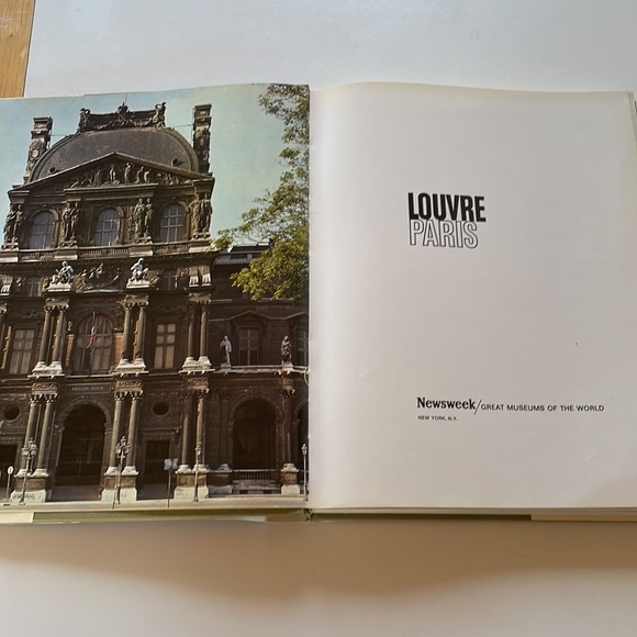 VTG 1967 Louvre Paris Coffee Table Book - Picture 2 of 5